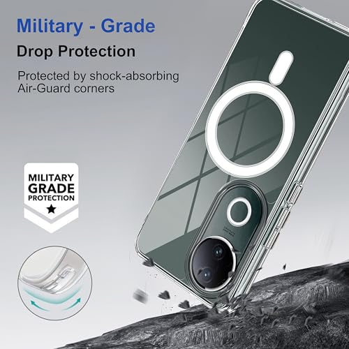 Image of Zapcase Back Case Cover for Vivo T4R 5G | Compatible for Vivo T4R 5G Back Cover | Scratch-Resistant Back Cover | Clear