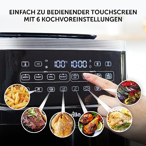 Breville Heißluftfritteuse Halo Flexi, 7L (SteamFry)