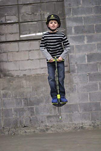 Flybar Propel Pogo Stick For Kids Boys & Girls Ages 5 & Up 40 To 80 Pounds - New Bright & Vibrant Designs With Comfortable & Safe Rubber Hand Grips - Comes In 3 Exciting Colors #TOP5