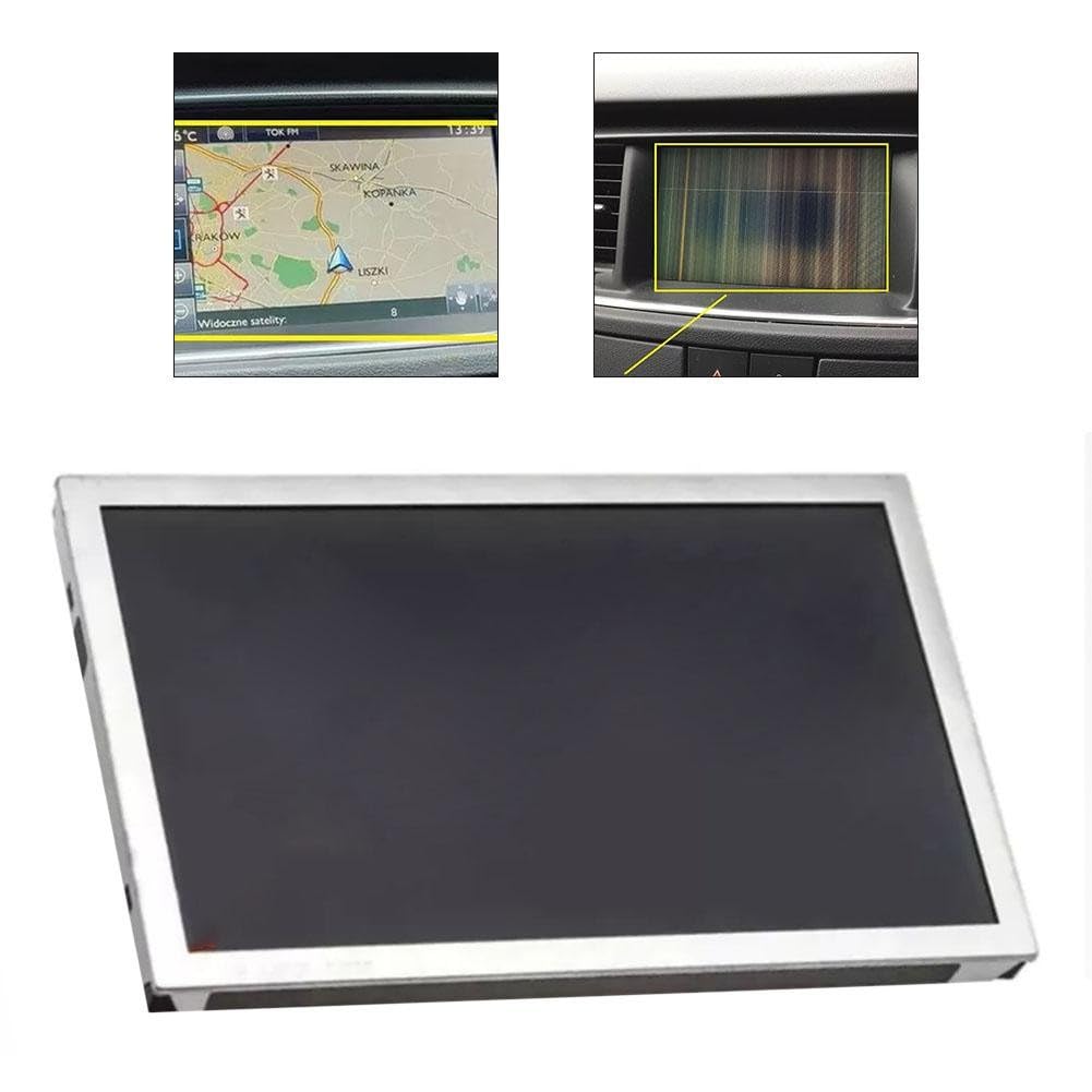 Écran LCD de rechange pour Peugeot 508 et Citroën DS5, pièces OEM 9804376180 9804563180 Noir 23 x 16 x 5 cm