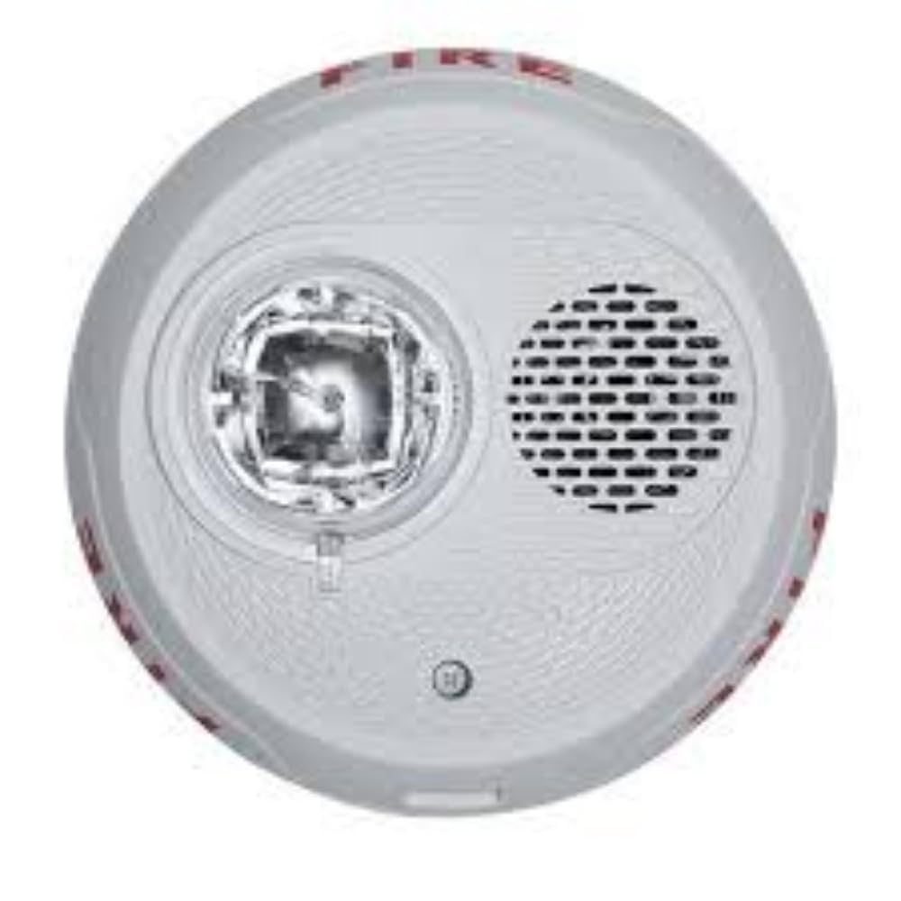 配信機器・PA機器・レコーディング機器 eyeball System Sensor PC2WL 2 Wire Horn Strobe Ceiling MT, White