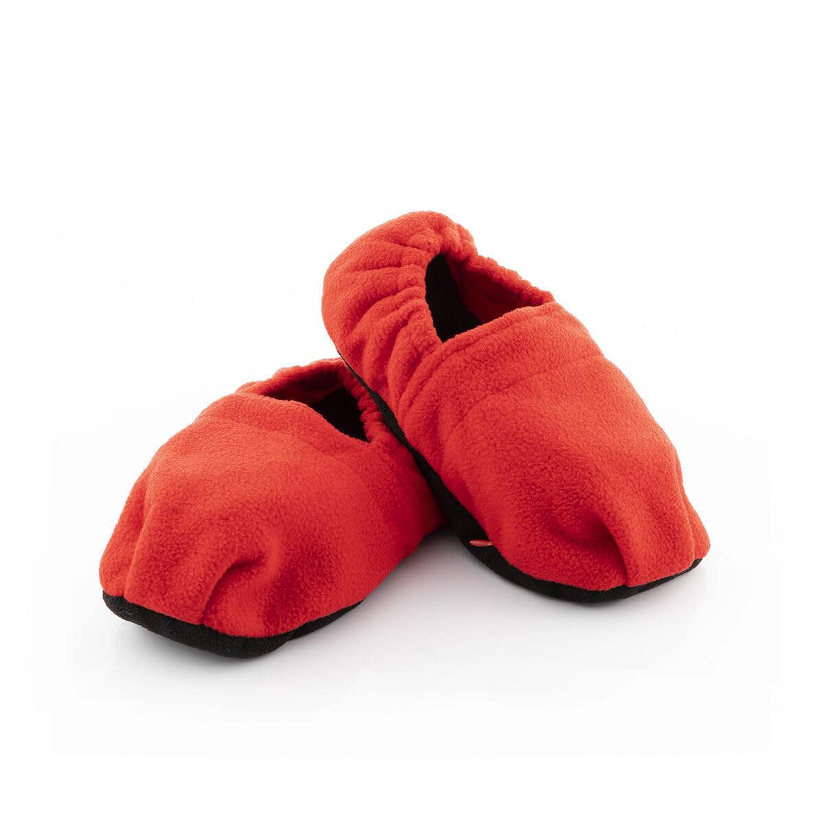 InnovaGoods Microwavable Heated Slippers Red