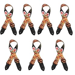 Milisten 5 Pcs Électrique Unique Créatif Acoustique Couleur Guitare Instrument Cool Ceinture En Cuir Exquis Basse… - Les Beatles, Paul McCartney, John Lennon, RIngo Starr, George Harrison