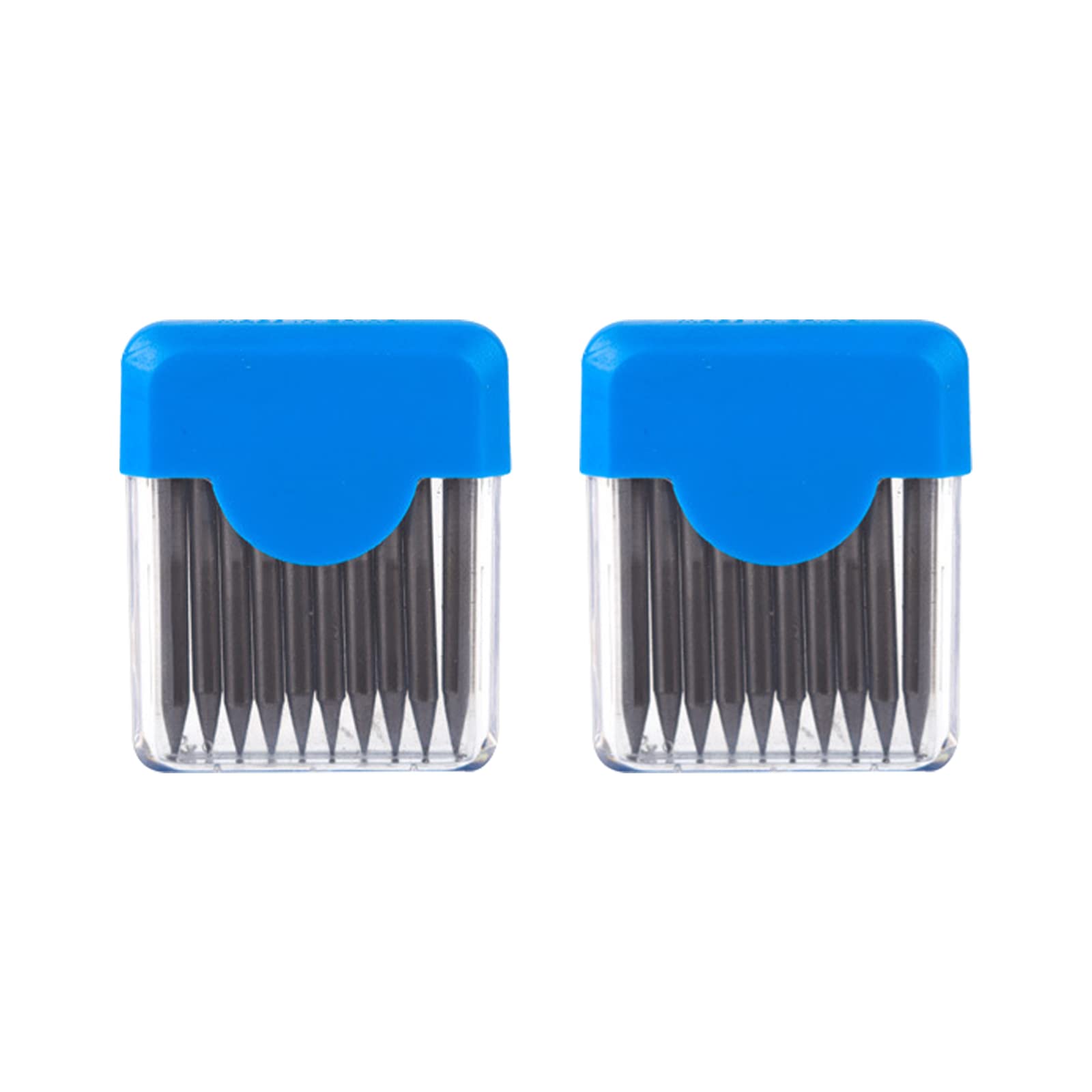 Set 40 Ricariche Per Matita Compasso 2 Mm – Mine In Grafite In 2 Tubi Da 10, Per Disegno E Scrittura