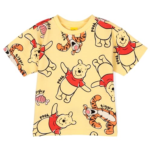 Image of Disney T-Shirt and French Terry Shorts Outfit Set Newborn to Little Kid Sizes (Newborn - 5)