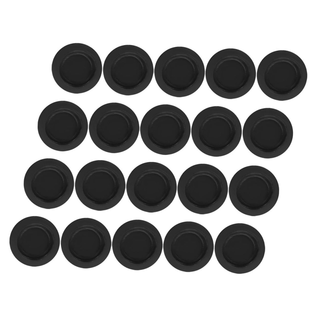 ifundom 20pcs Round Piggy Bank Covers Universal Bank Replacement Plugs Rubber Stoppers for Holes