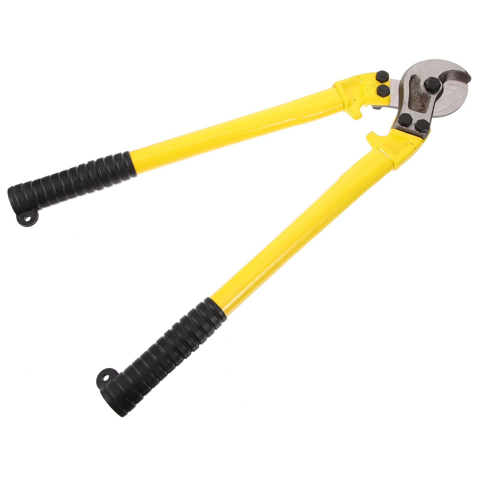 GLEAVI Coupe-câbles Pince Coupante Robuste 18 Pouces en Fer, Jaune, Outil Manuel Multifonction pour Câble Électrique et Fil de Cuivre, Usage Bricolage DIY