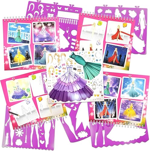 The Scholar Ant FDSB10001 Fashion Dresses Design Sketchbook thumb #2