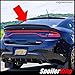 SpoilerKing Trunk Lip Spoiler (284G) Compatible with Dodge Dart 2012-16 Black