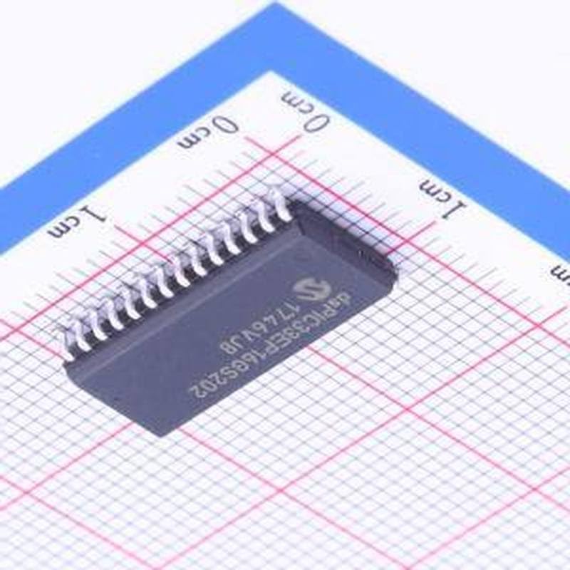 1 Pcs Digital Signal Processor Fit for DSP/DSC DSPIC33EP16GS202-I/SO SOIC-28-300mil