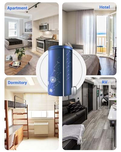 image for KASYDoFF Portable Dryer, 46Inch -1000W Portable Clothes Dryer, Travel 