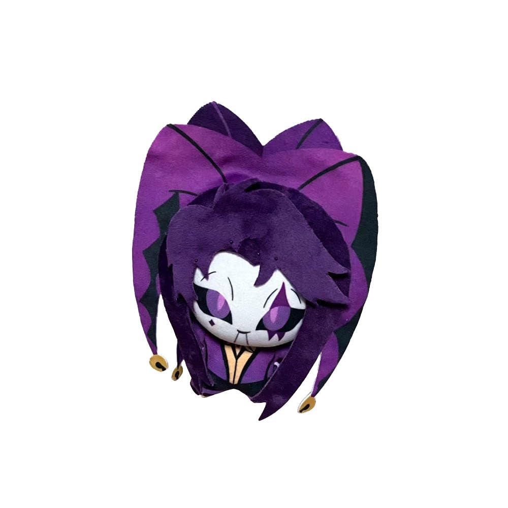 JUSONGKWCP FreaksCircus Plush Keychain Anime Chibi Figure Doll Decorations FreaksCircus Bag Keyring Pendant 12 Cm (Purple)