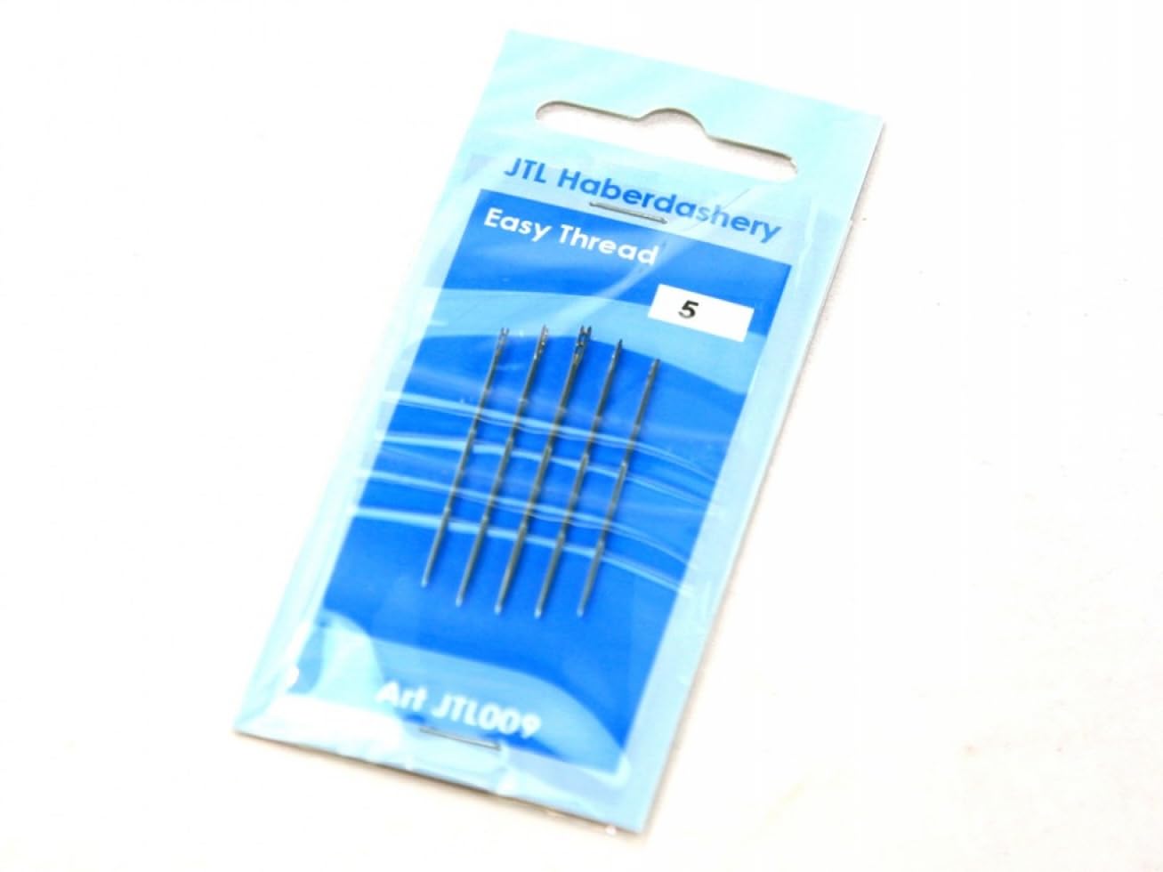 Jtl Silver Haberdashery Easy Thread Hand Sewing Needles (5Pk)