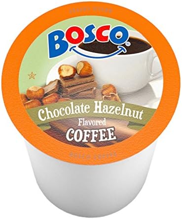 Bosco Single-Cup Coffee for Keurig K-Cup Brewers, Chocolate Hazelnut, 40 Count
