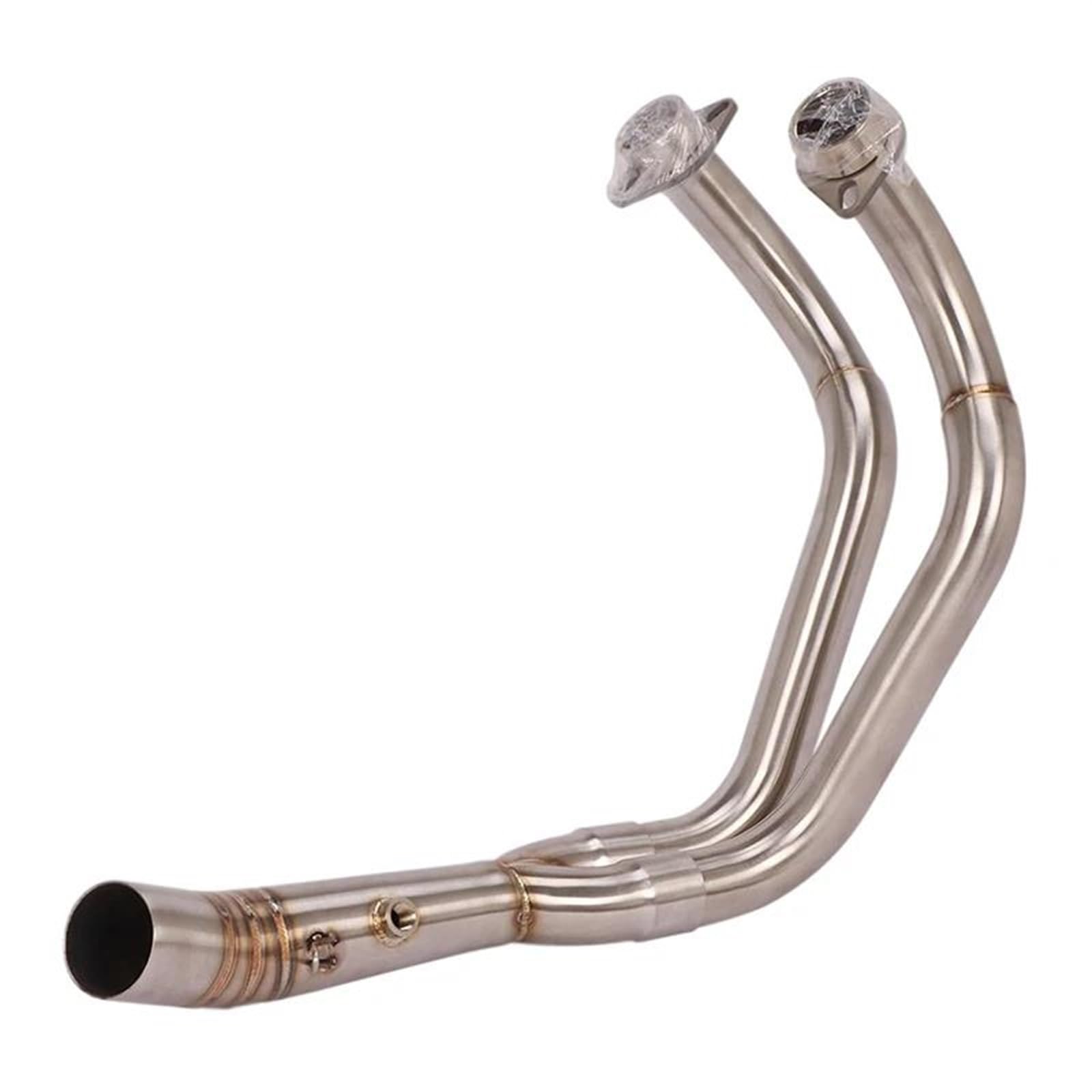 SYLTER Tubo Centrale Moto Slip On Scarico Moto per YZF R7 Modified Acciaio Inox Anteriore Collegamento Centrale Tubo Collegamento 51mm Moto silenziatore Tubo Centrale Scarico Moto
