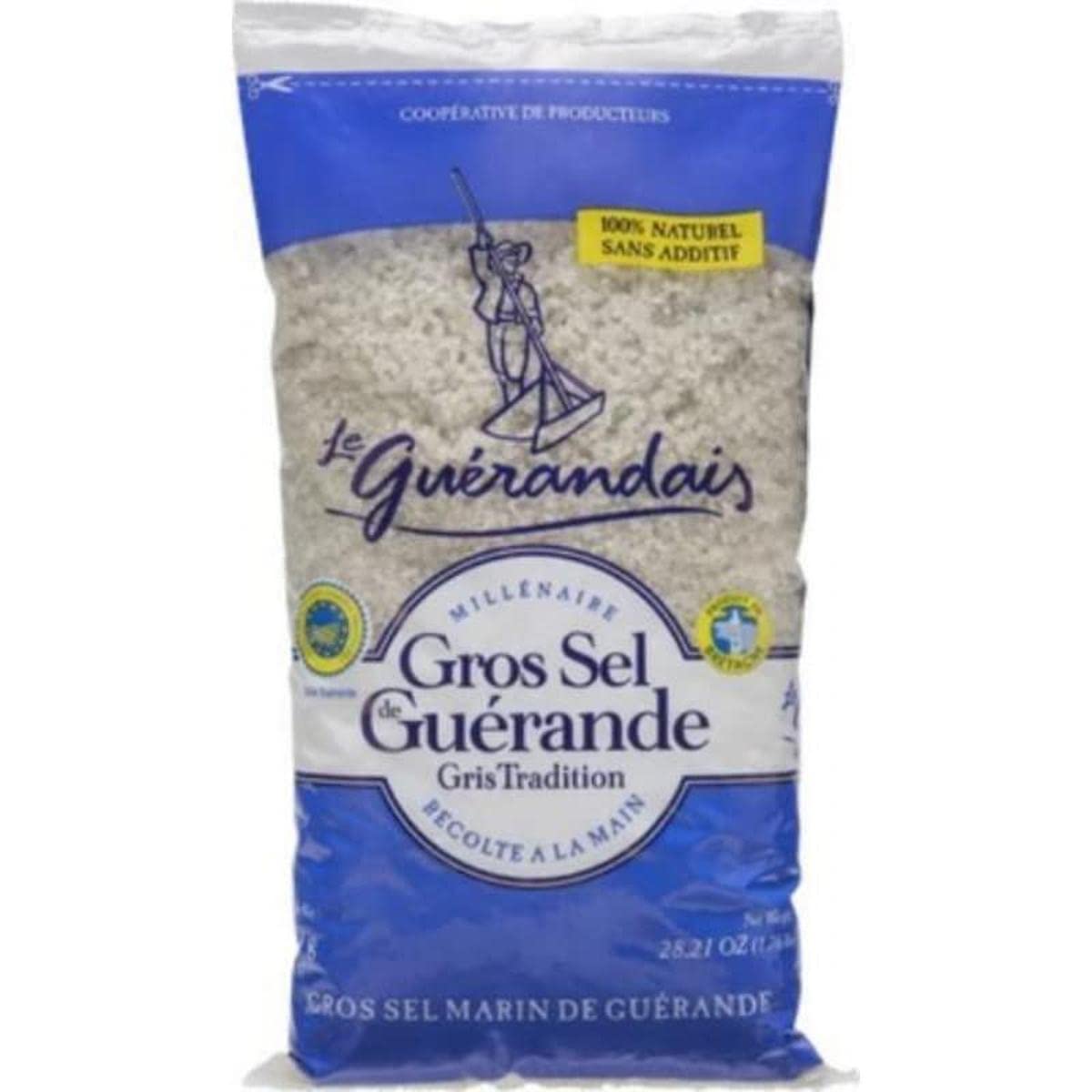 Le Guérandais Sal gruesa Guérande, 800 g