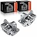 A-Premium Disc Brake Caliper Assembly with Bracket Compatible with Select Hyundai and Kia Models - Forte/Forte Koup 2010-2013, Elantra, Forte5, L4 2.0L - Front Driver and Passenger Side, 2-PC Set