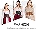 HANERDUN Lace-up Waspie Corset Belts for Women Elastic Waist Belt Tied Retro Wide Belt