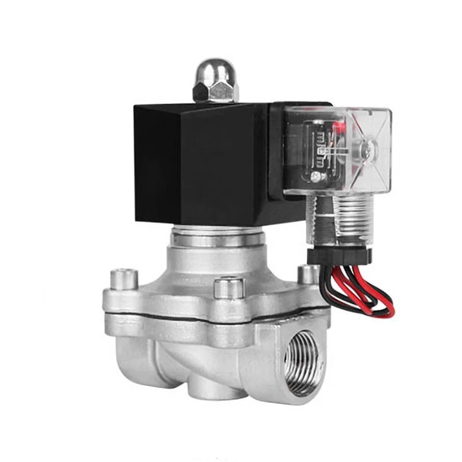 1/2" Normally Closed Solenoid Valve DN15 Stainless Steel Solenoid Valves(G_110VAC_EPDM-Seal)