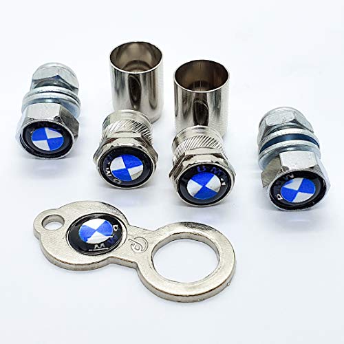 KIT Parafuso De Placa + Bico Antifurto Capa Cromado - MOTO BMW