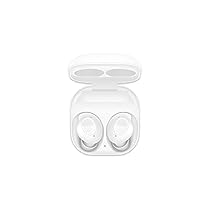 Samsung Galaxy Buds FE Cuffie Bluetooth True Wireless, Cancellazione attiva dei rumori (ANC), Fit Ergonomico, 3 Microfoni, Controlli touch, Bassi profondi, White 2023 (Versione Italiana)
