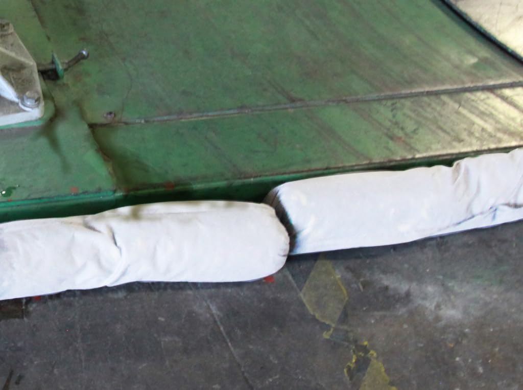 ENPAC Tarp Cover for 4 Drum Workstation, Yellow, Durable, UV Resistant, Bungee Strap