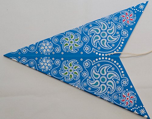 Chakra Paper Star Lantern (Blue) by UMTA