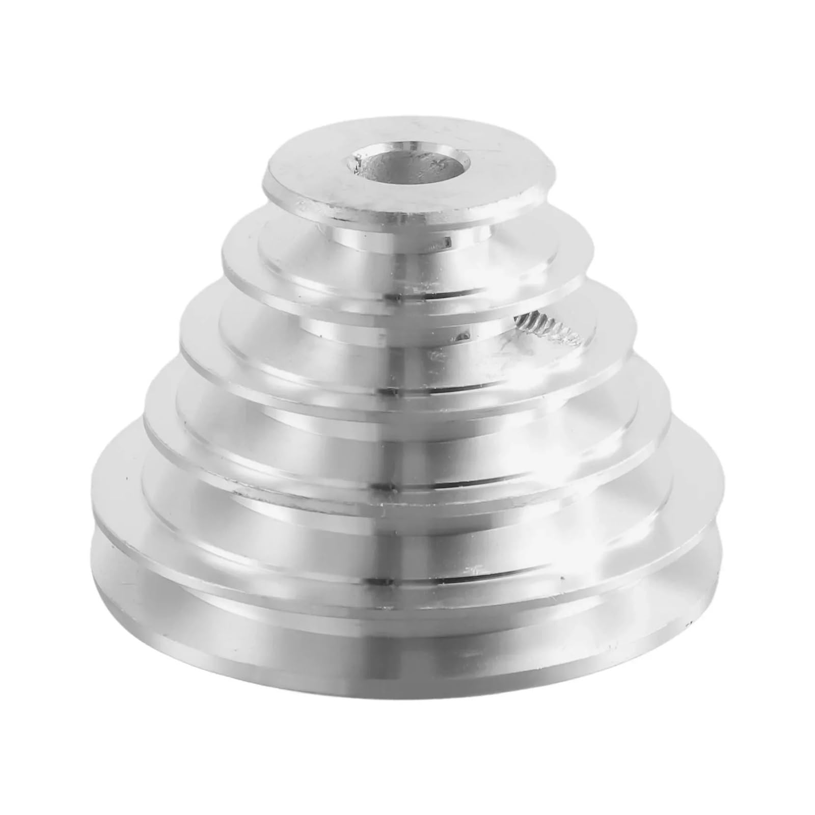 Koło pasowe 14/22mm aluminiowe koło pasowe typu A z 5 stopniami do paska rozrządu w kształcie litery V, akcesoria do wiertarki stołowej do podnoszenia(2pcs set 14mm 22mm)