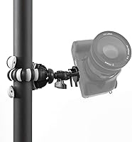 Vista 3 de Mini trípode flexible de 8" para Canon EOS Rebel SL3 M100