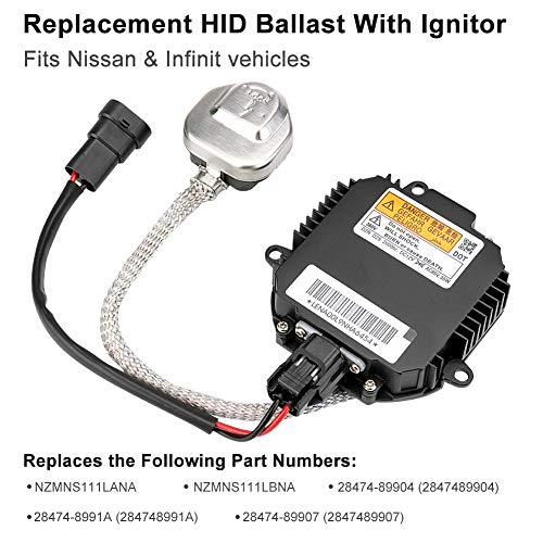 image for TTIIHOT HID Ballast with Ignitor - Headlight Control Unit - Replaces 2