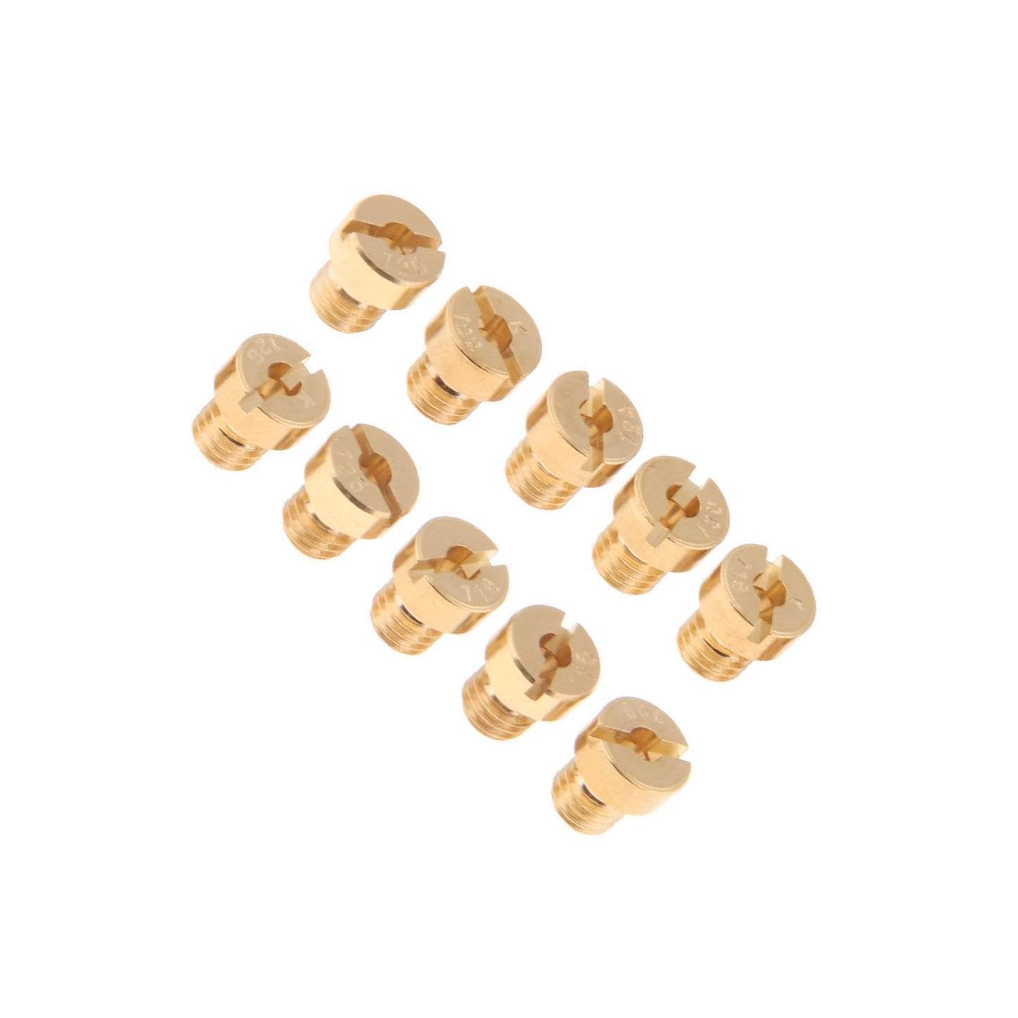 MUXZSIZ Advanced Carburetor Main S Jet Nozzles Constructed with Copper Ensuring Long-Term Reliability in Engines Carburetor Main S Jet Nozzles Carb