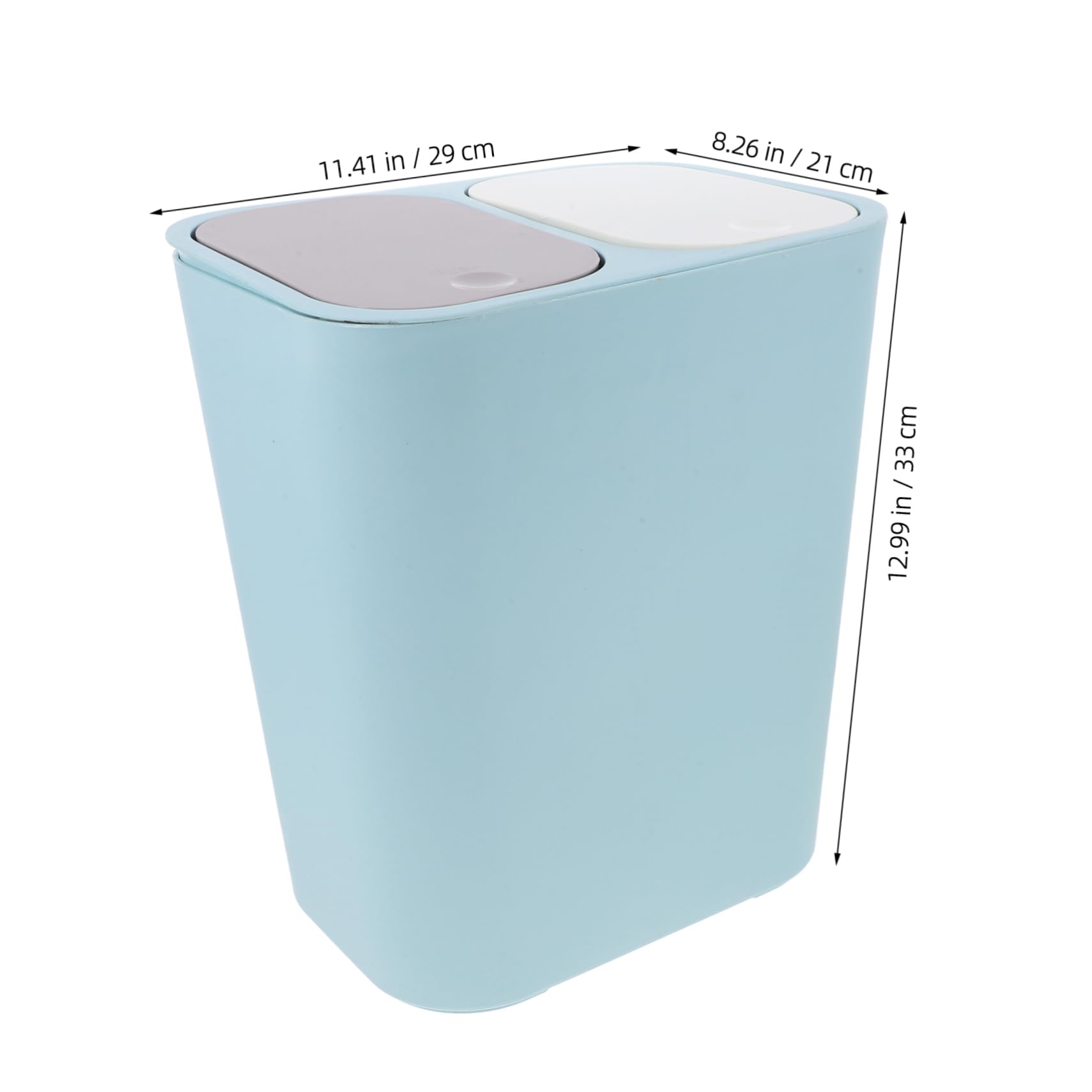 Cabilock Poubelle De Recyclage Pour Cuisine Couvercle Verrouillable Seau À Compost Portable Robuste Pour Les Petits Espaces