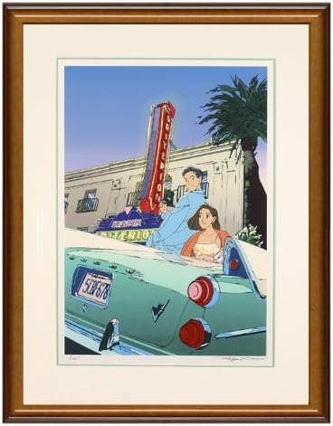 わたせせいぞう 版画 / シルクスクリーン【想い出の Gentle Rain】