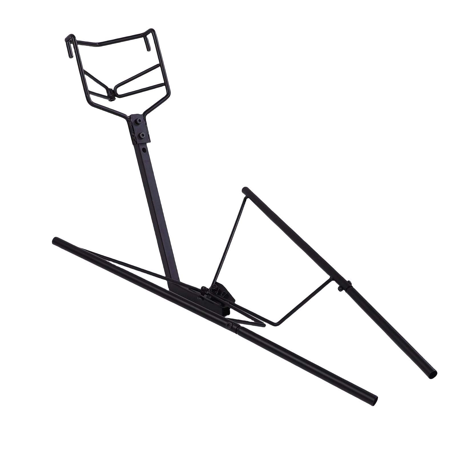 Fafeicy Accessorio per Il Ritorno del Basket Canestro Basket Rimbalzo per Il Ritorno della Palla Basket Aiuto per L'allenamento in Acciaio Legato Resistente con Strumenti Inclusi per
