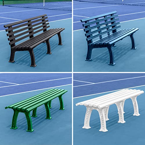 Banc de court de tennis Vermont 3 ou 4 places en quatre couleurs
