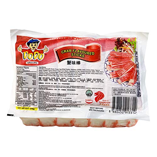DODO Crab Flavoured Stick 16 Piece - Frozen 250 g