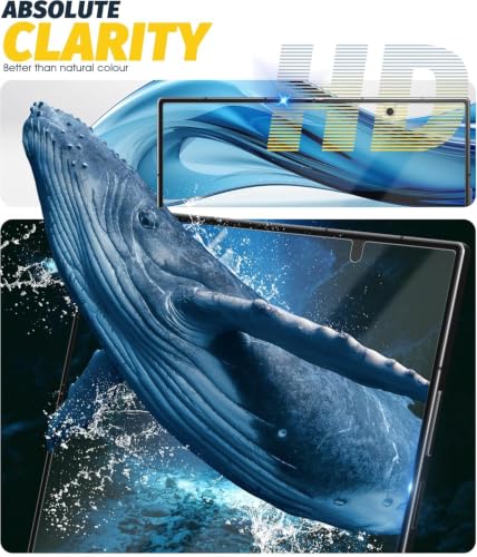 Image of Unbreakable Set Front & Back Membrane Screen Protector Guard For Samsung Galaxy Z Fold 8 Ultra, 8 Inch | Hydrogel Membrane Ultra Smooth Touch, fingerprint working with installation kit