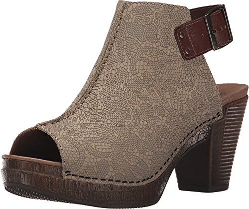 Dansko Women's Reggie Peep-Toe Bootie