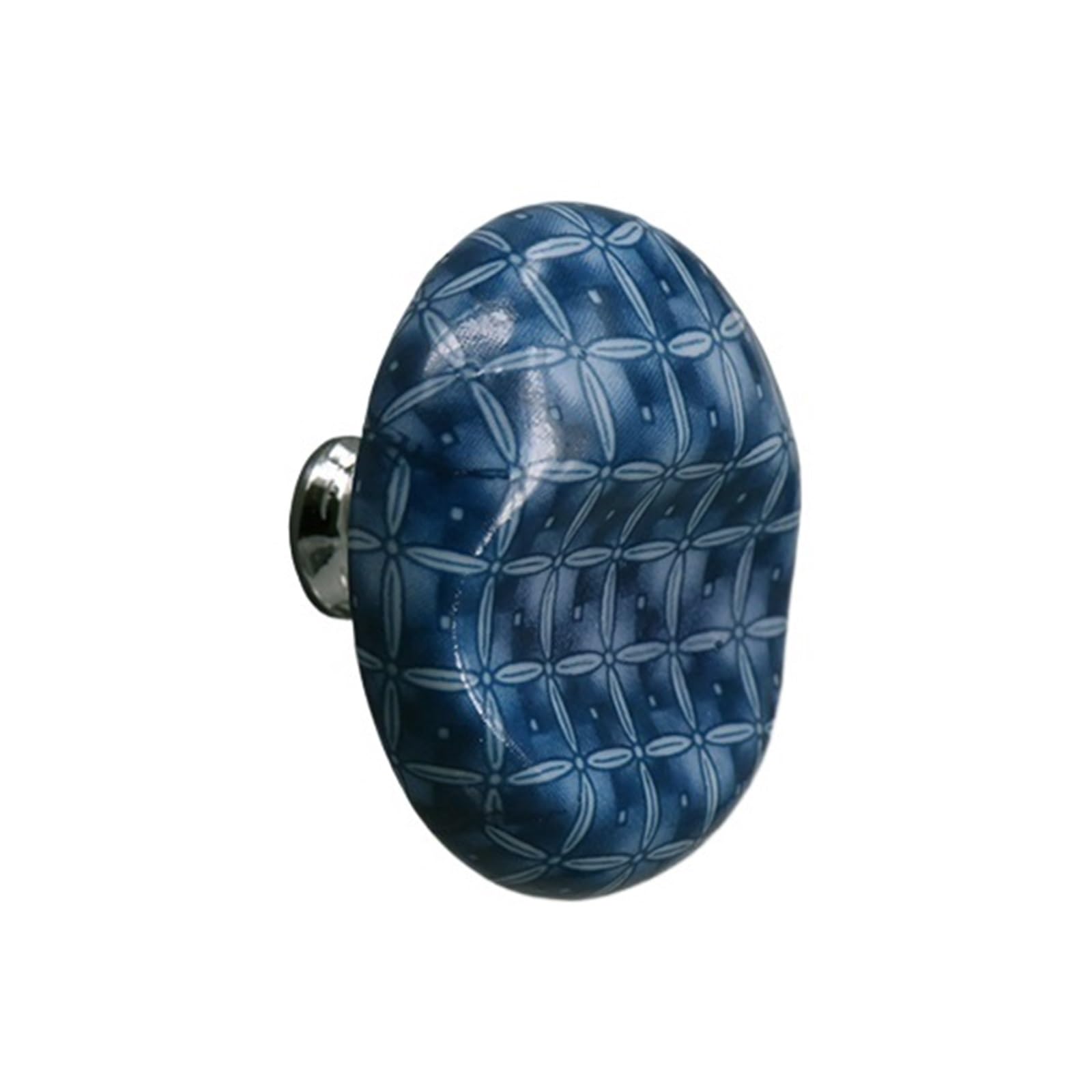 Kifsdlf Color2 Ceramic Handles And Knobs Handicraft Blue Drawer Dresser Handle Door Pulls Furniture Hardware For Cupboard Wardrobes Furniture(Color2)