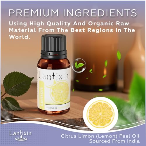 Aceite Esencial 100% Puro de Limón Lantixin 0.5 fl oz miniatura 5