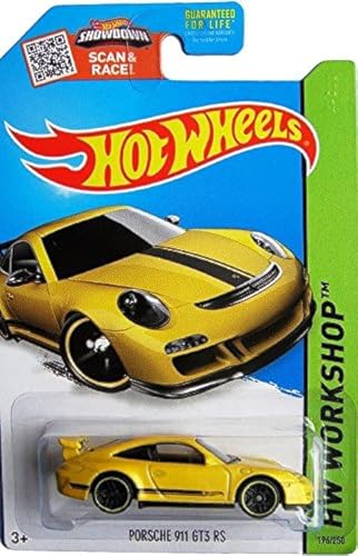 Hot Wheels Porsche 911 GT3 RS 2015 amarillo miniatura 1