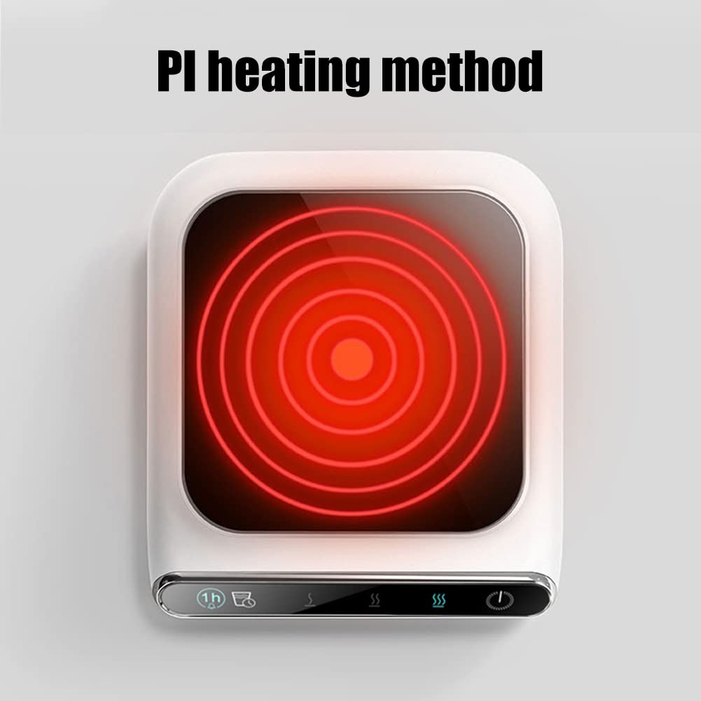 Elektrische Drankenverwarmer, 3 Temperatuurinstellingen Kopverwarmingsplaat Usb Drankverwarmer Verwarmde Onderzetter Met Automatische Uitschakeling Voor Het Verwarmen Van Koffie Melk En Thee 3363542740