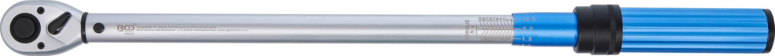 BGS 2829 | Chiave dinamometrica | 12,5 mm (1/2") | 60 - 330 Nm