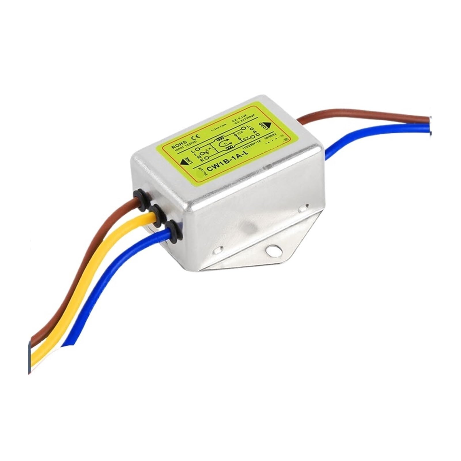 Filtre d'alimentation électrique harmonique 220V CW1B-1A-L à un étage