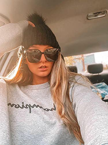 FEISEDY Oversized Polarized Sunglasses - UV400 Protection, Square Fashion Sun Glasses for Outdoor & Daily B26002