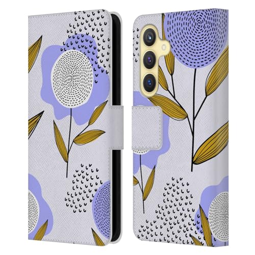 Funda Samsung S24 5G tipo libro de cuero ideal para organizar tus tarjetas en la oficina