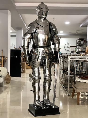 NauticalMart Crusader Knight Suit of Armor Medieval Combat Full Body Armour Suit Costume