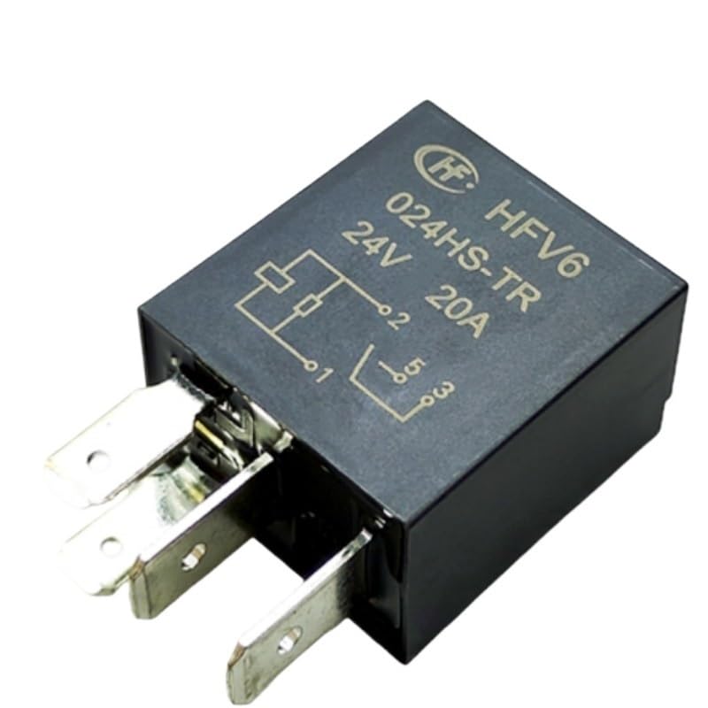 10pcs/lot Relay HFV6 024HS-TR 24V 20A 4pins Automotive Relay JD2927