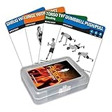 Fitdeck Exercise Playing Cards for Guided Workouts, Firefighter