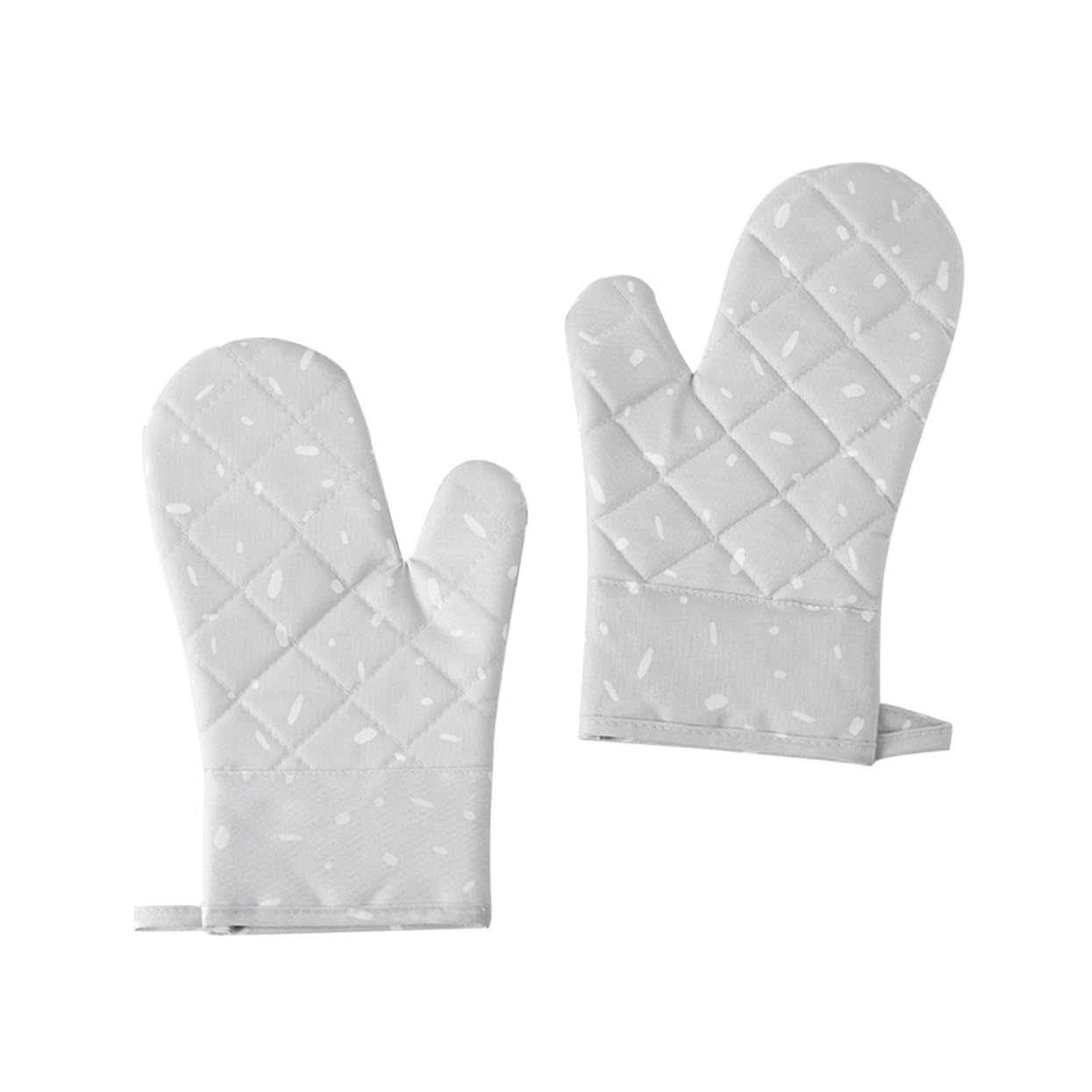 3pièces De Four Silicone Antidérapants Mitaines De Cuisson Résistantes Chaleur Jusqu à De Cuisine Tissu Épais pour - Et Cuisson